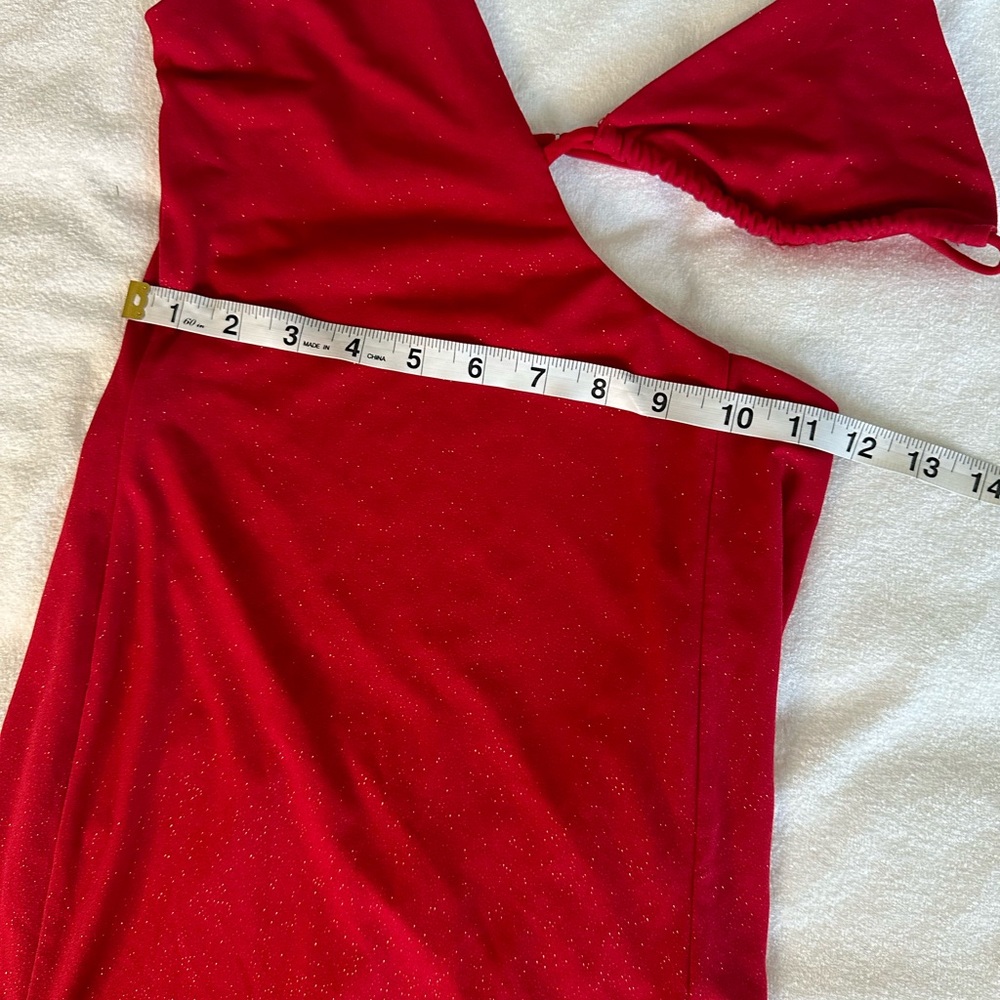 Lucy in the Sky Red Mini Festival Dress - Picture 11 of 12